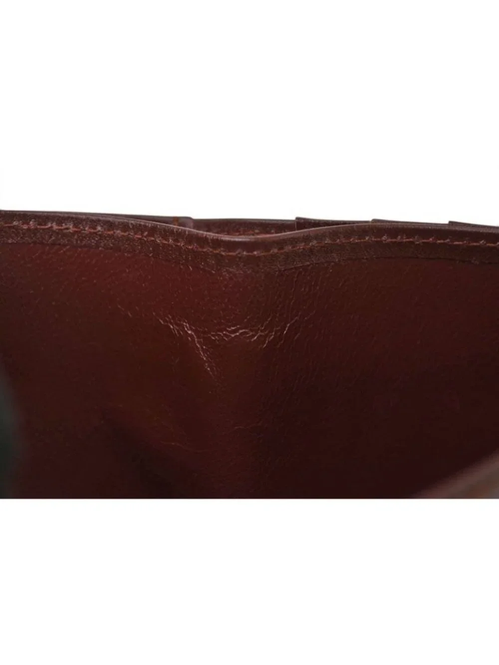 Cartier Fold Wallet Bifold Vintage Must de Cartier Bordeaux